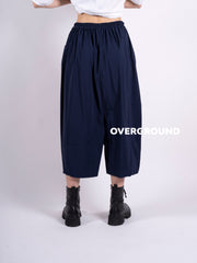 Pantalone cavallo basso con tasche laterali