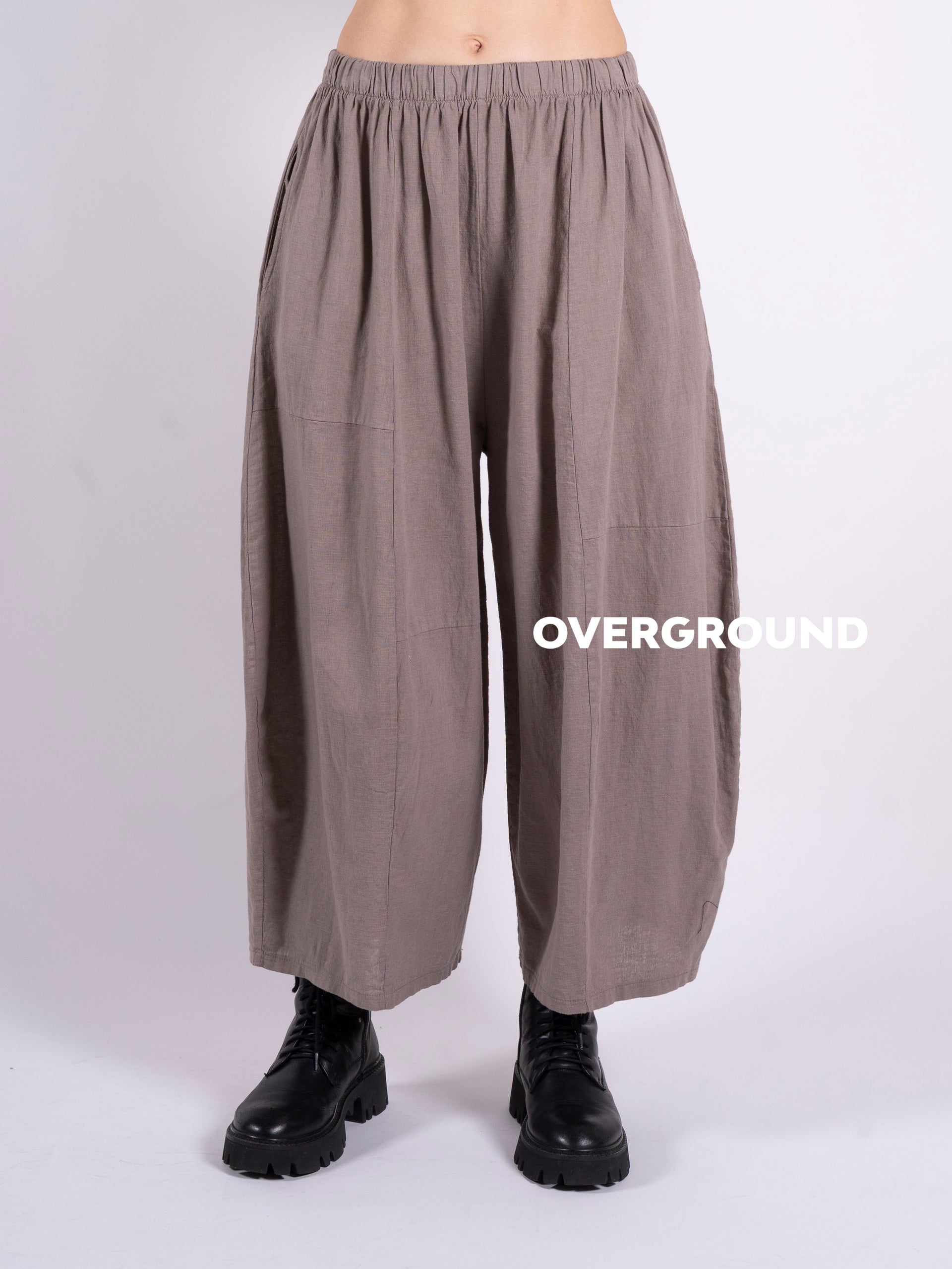 PANTALONE OVER GAMBULE LARGO