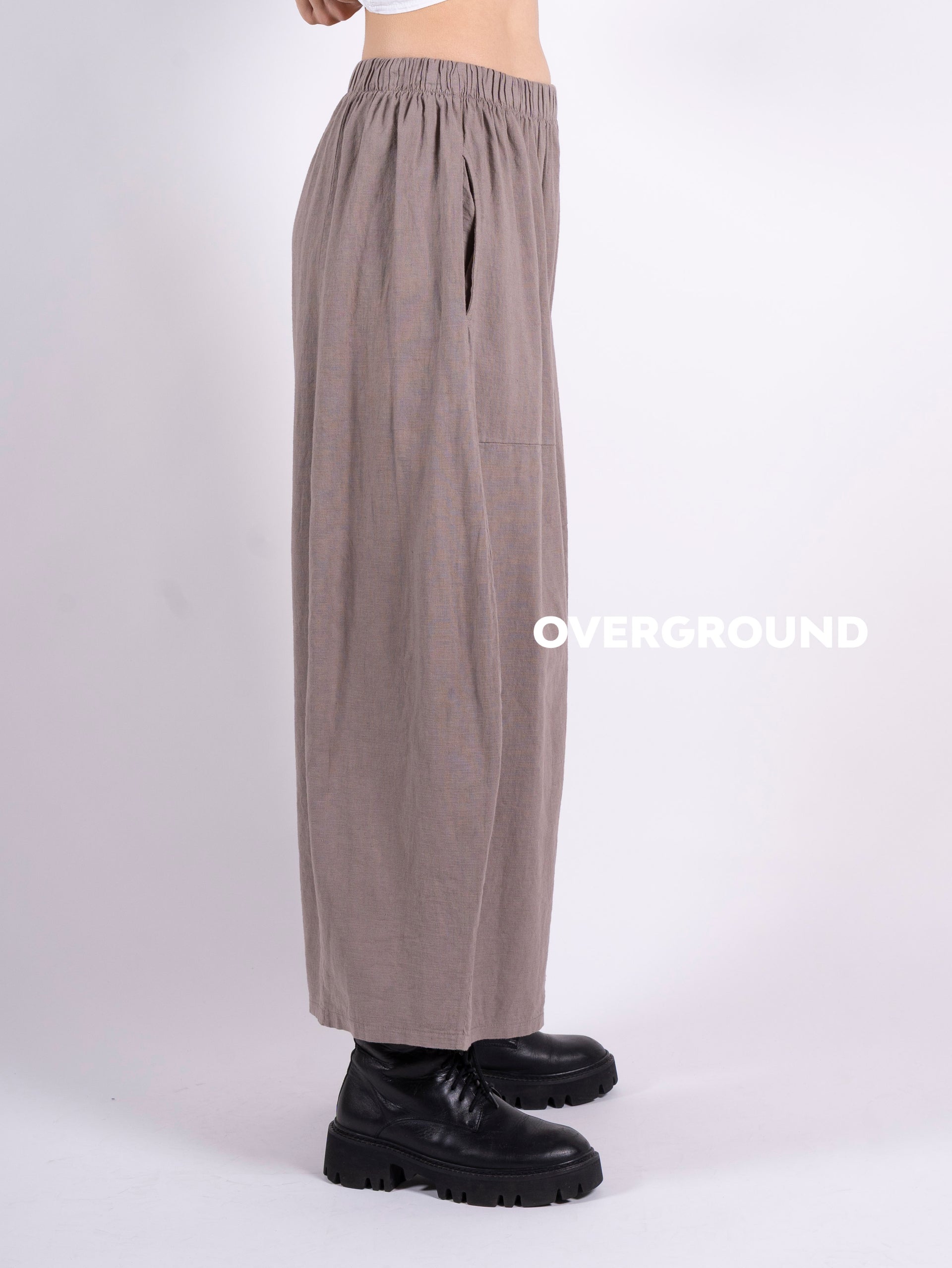 PANTALONE OVER GAMBULE LARGO