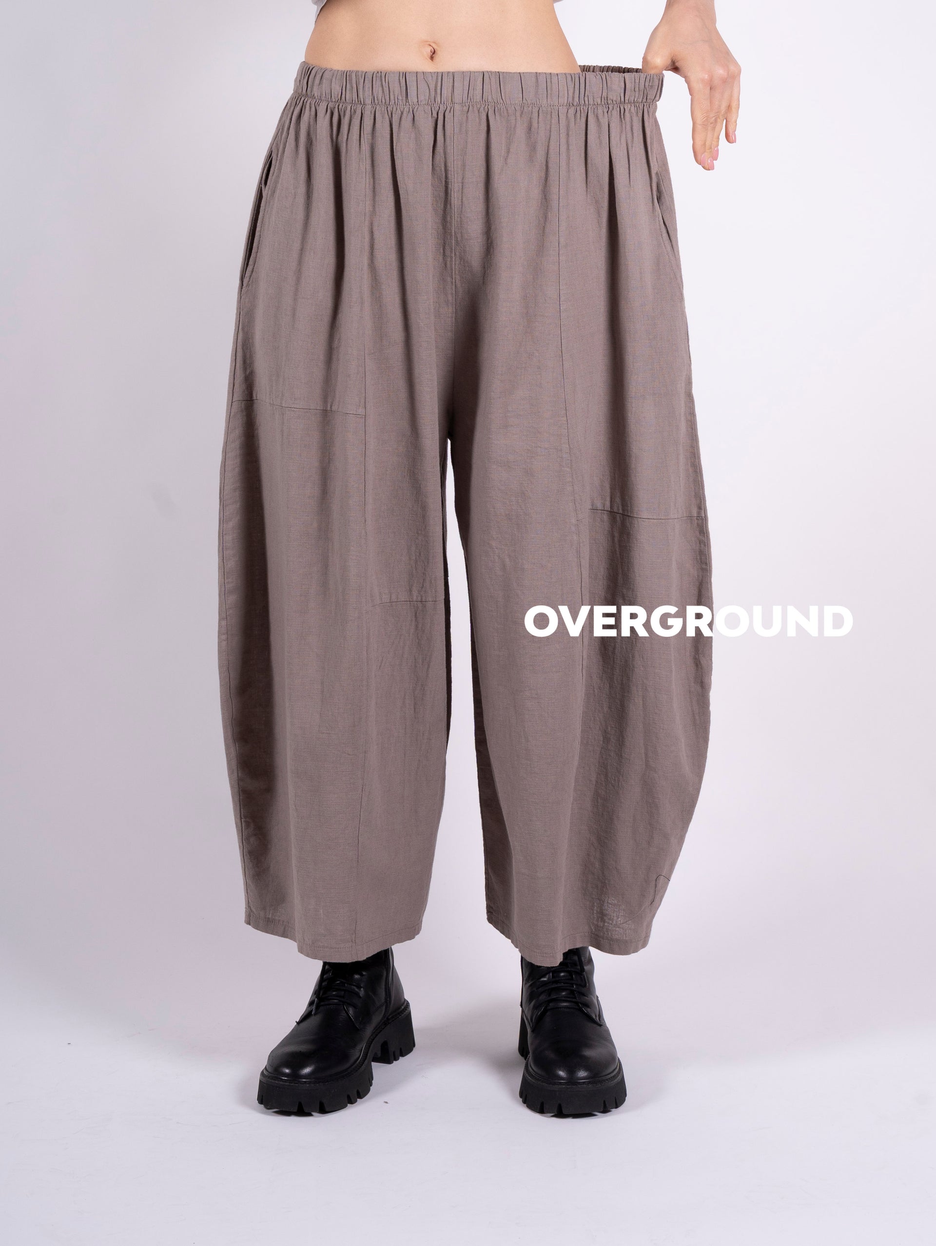 PANTALONE OVER GAMBULE LARGO