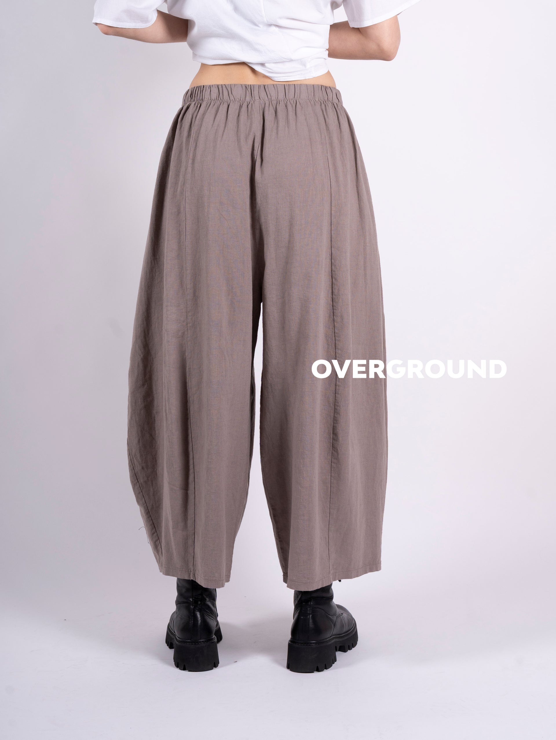 PANTALONE OVER GAMBULE LARGO