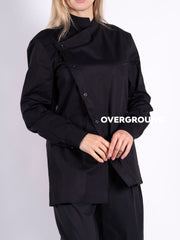 CAMICIA COLLO COREANA CON TASCHINO