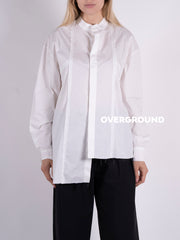 CAMICIA COLLO COREANA CON ABBOTTONATURA CENTRALE