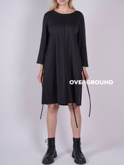 Maglia lunga con lacci