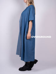 ABITO OVER JEANS BICOLORE