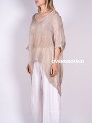 BLUSA VELATA SCOLLO A V