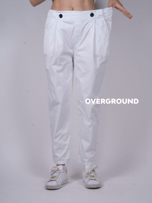 pantalone con gambule largo con bottone davanti