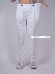 pantalone con gambule largo con bottone davanti