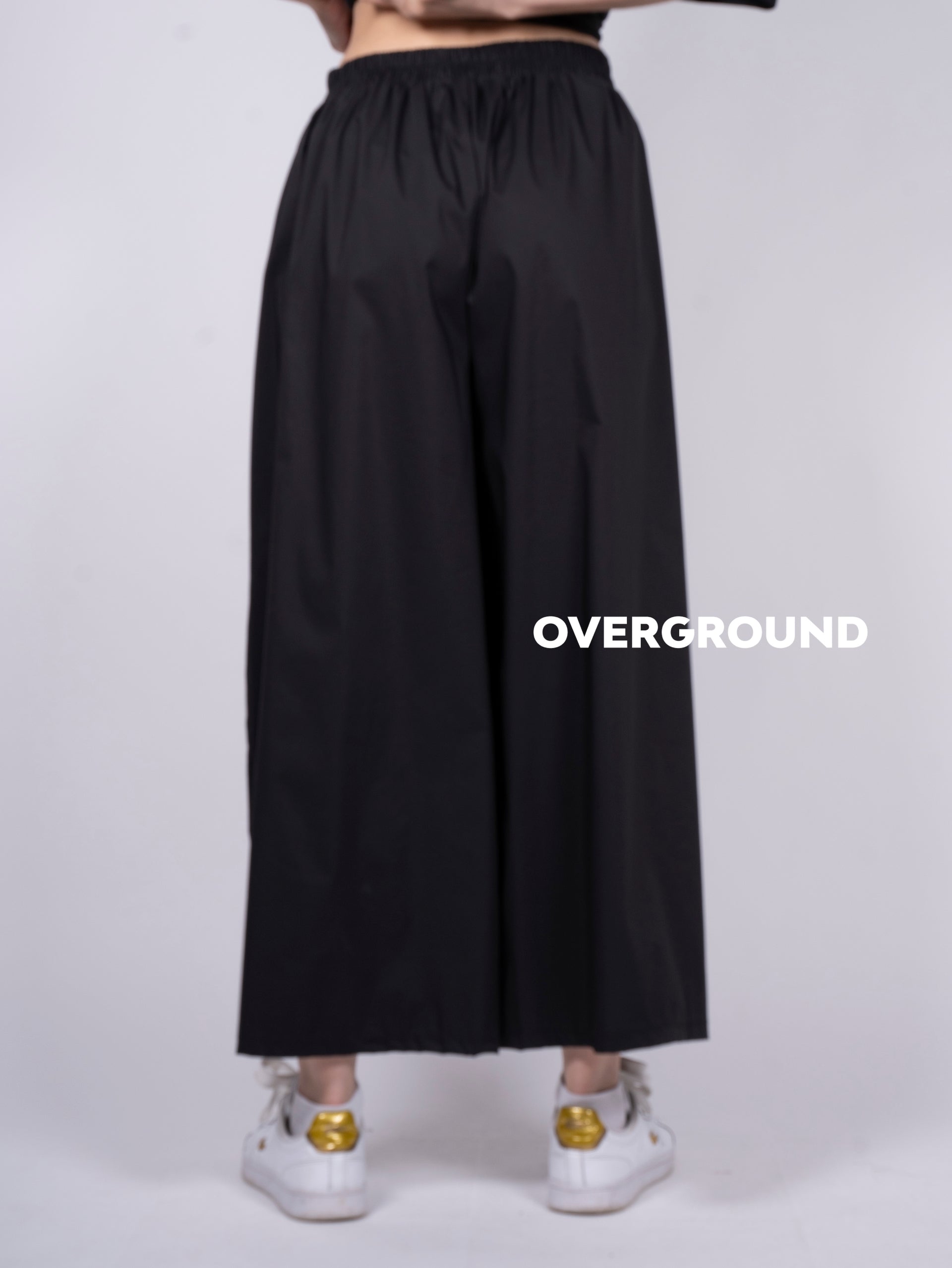 PANTALONE OVER CON PATTINA E TASCA DAVANTI