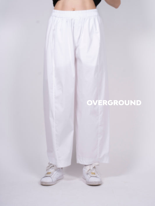 PANTALONE OVER CON GAMBULE LARGO