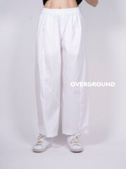 PANTALONE OVER CON GAMBULE LARGO