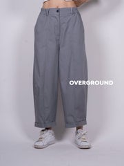 PANTALONE GAMBULE LARGO CON CINTURINO