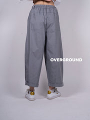 PANTALONE GAMBULE LARGO CON CINTURINO