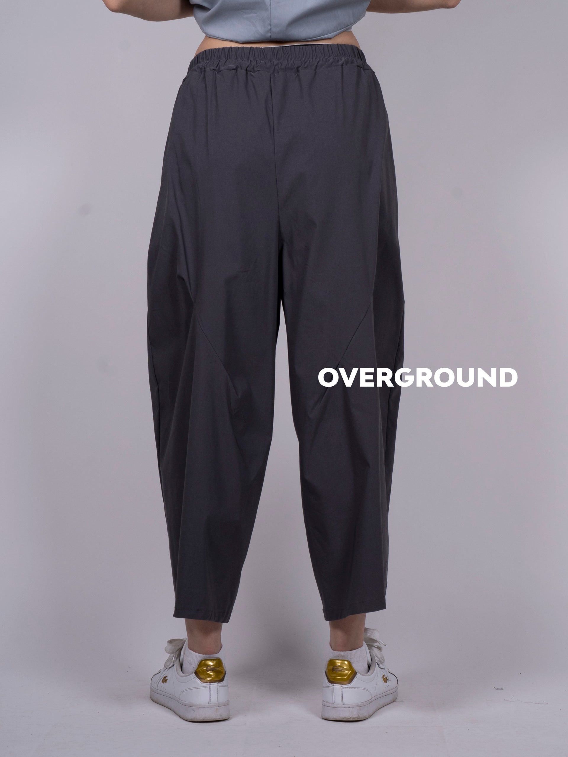PANTALONE OVER CON CUCITURE DAVANTI