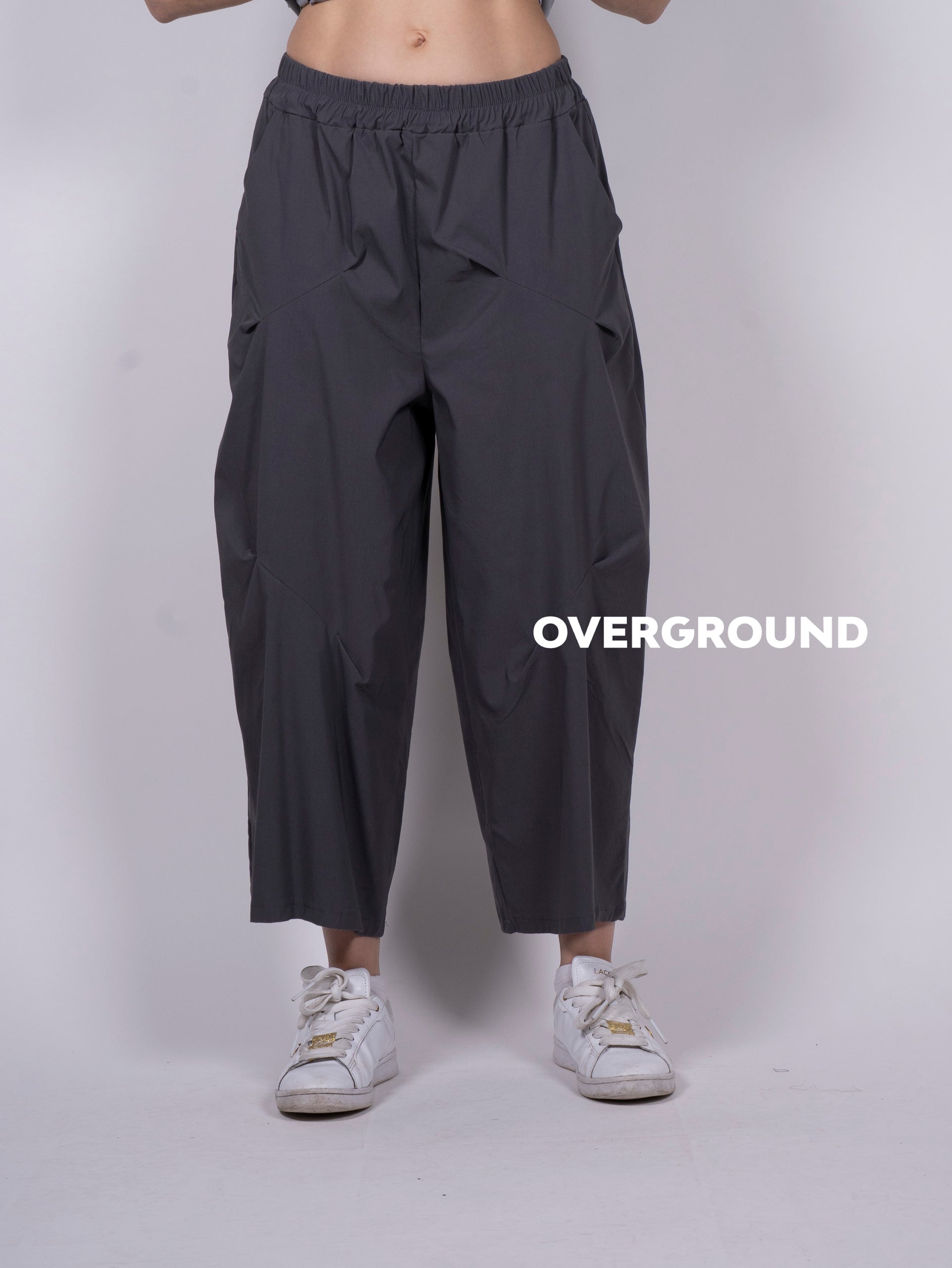 PANTALONE OVER CON CUCITURE DAVANTI