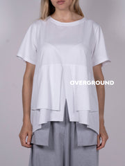 Maglia con balze davanti