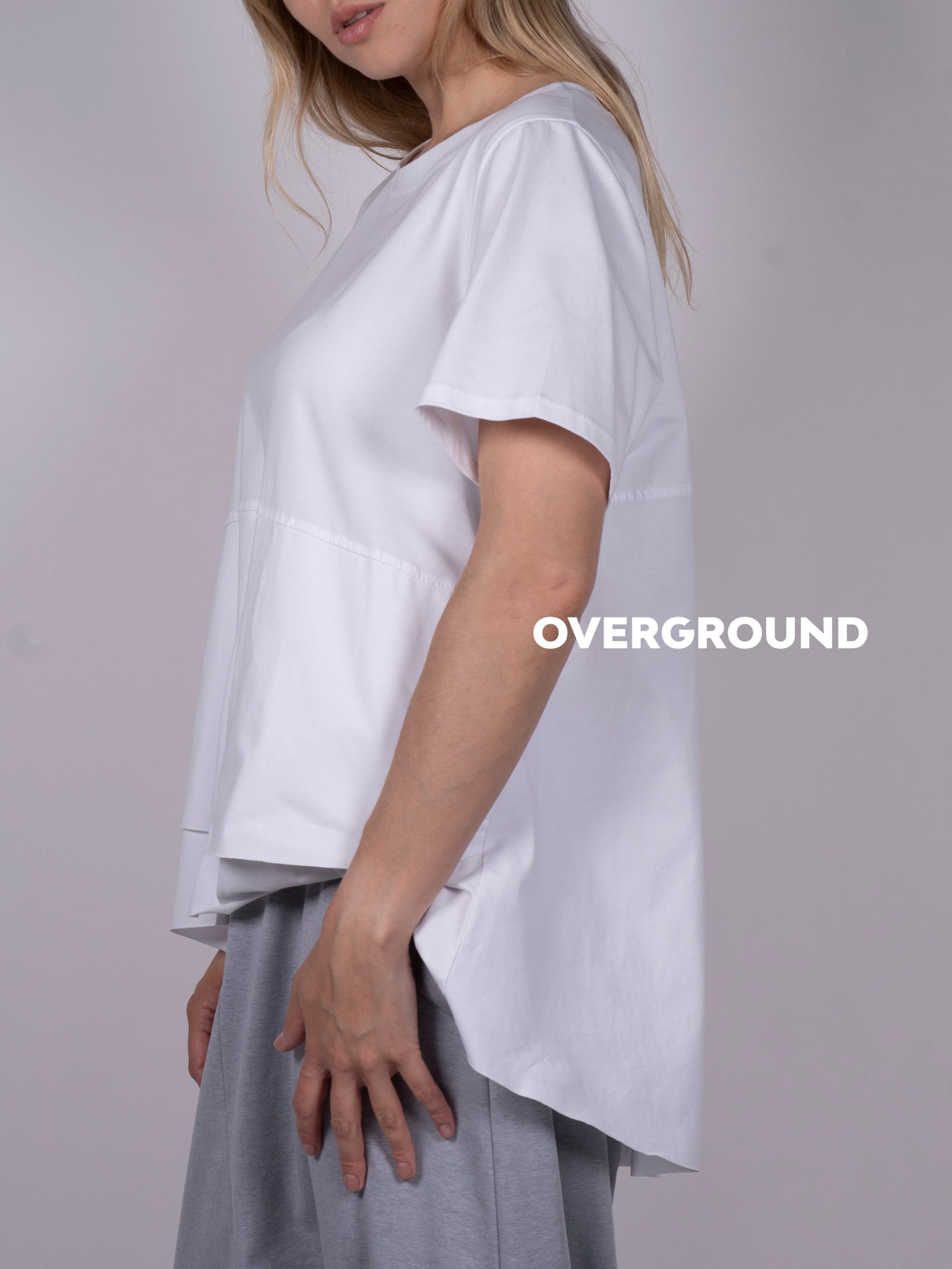 Maglia con balze davanti