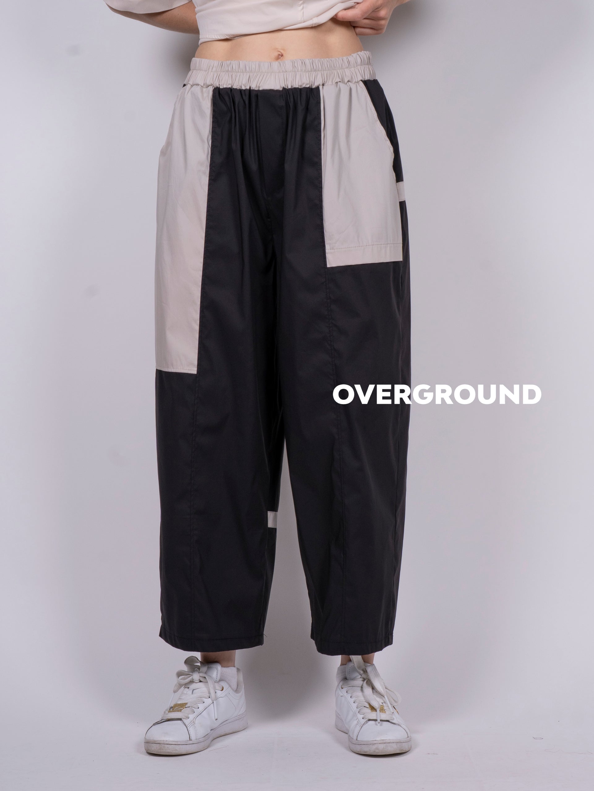 PANTALONE BICOLORE GAMBULE LARGO