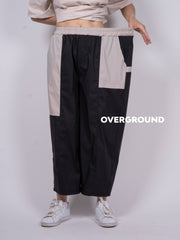 PANTALONE BICOLORE GAMBULE LARGO