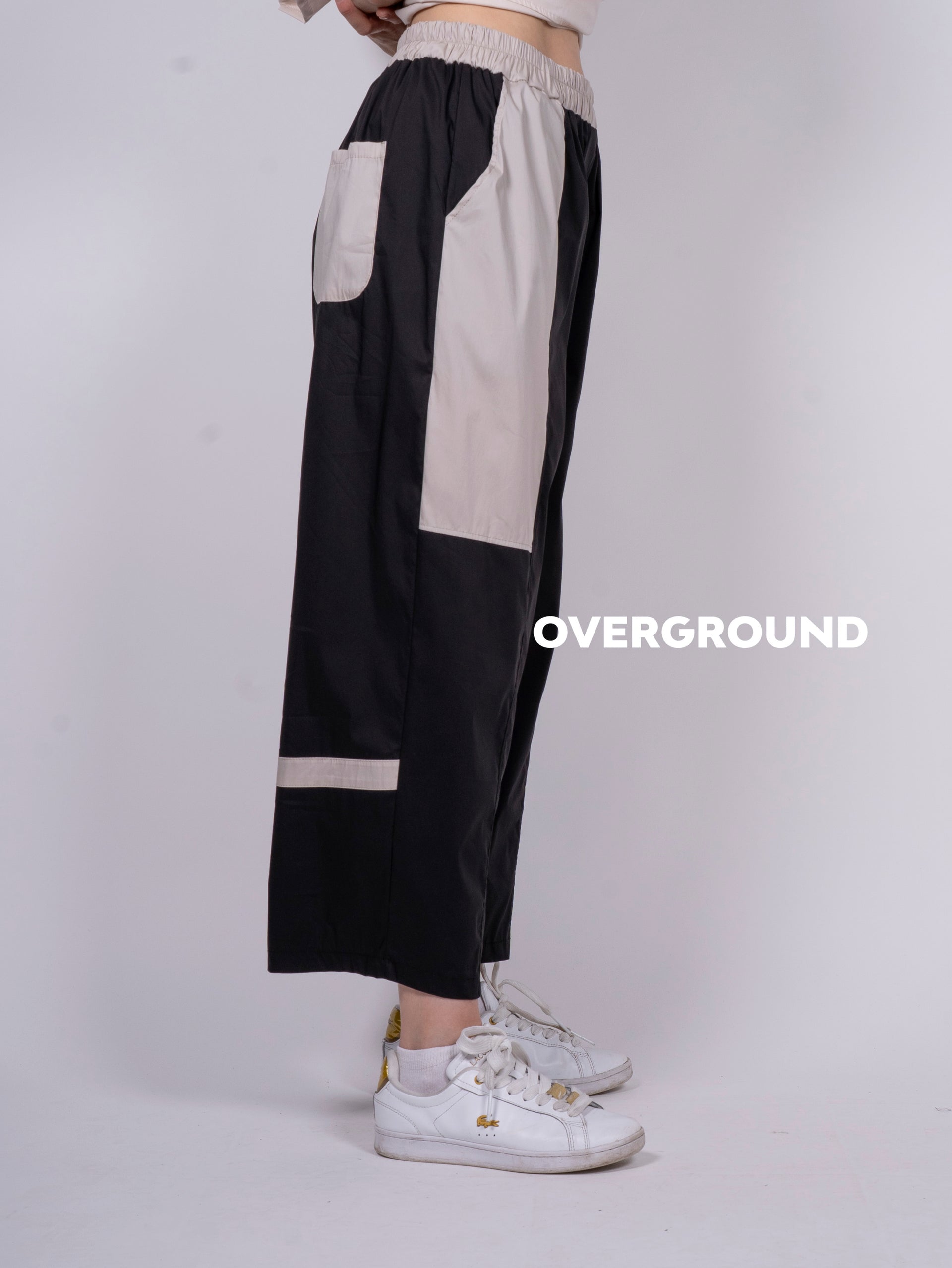 PANTALONE BICOLORE GAMBULE LARGO
