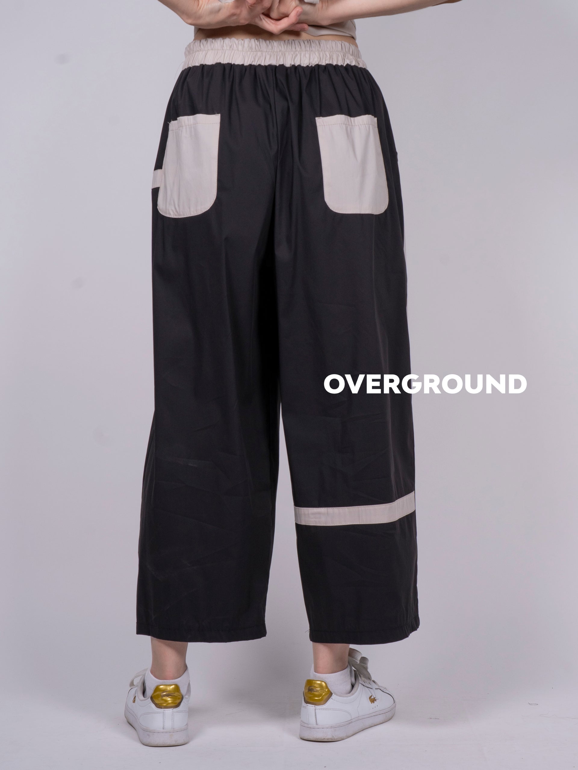PANTALONE BICOLORE GAMBULE LARGO