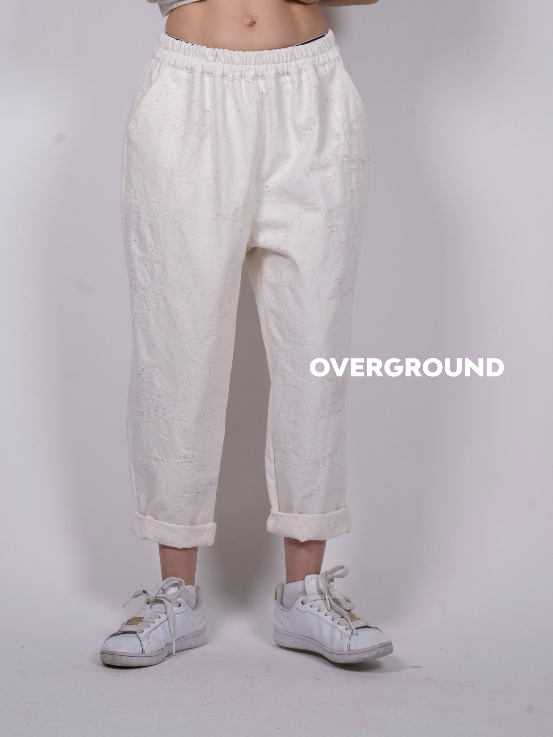 PANTALONE OVER CON TASCHE LATERALI