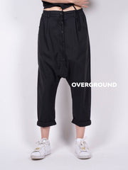 PANTALONE A CAVALLO BASSO CON BOTTONI