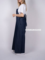 SALOPETTE JEANS CON TASCHE DIETRO