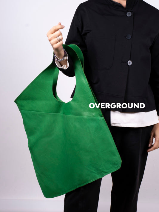 BORSA UN SOLO MANICO IN PELLE - OVERGROUND STORE 