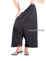 Pantalone a cavallo basso gambule corto e largo - OVERGROUND STORE 