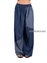 PANTALONE JEANS OVER GAMBULE LARGO - OVERGROUND STORE 