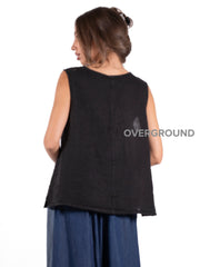 BLUSA SMANICATA LINO - OVERGROUND STORE 