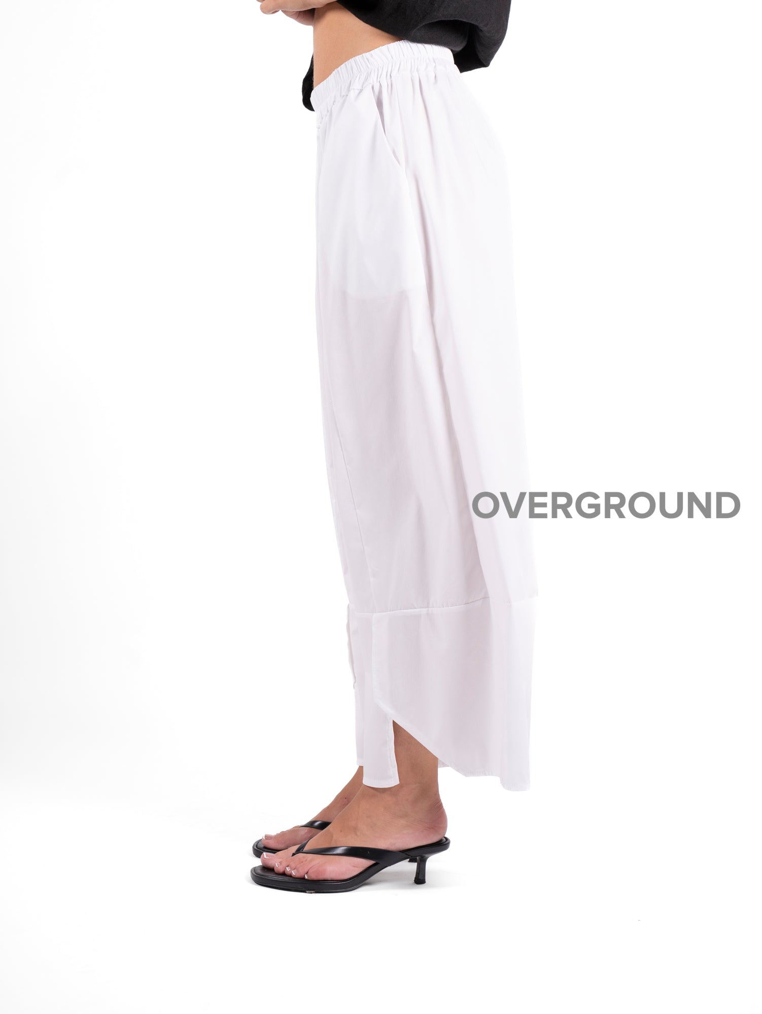 PANTALONE OVER CON GAMBULE LARGO - OVERGROUND STORE 
