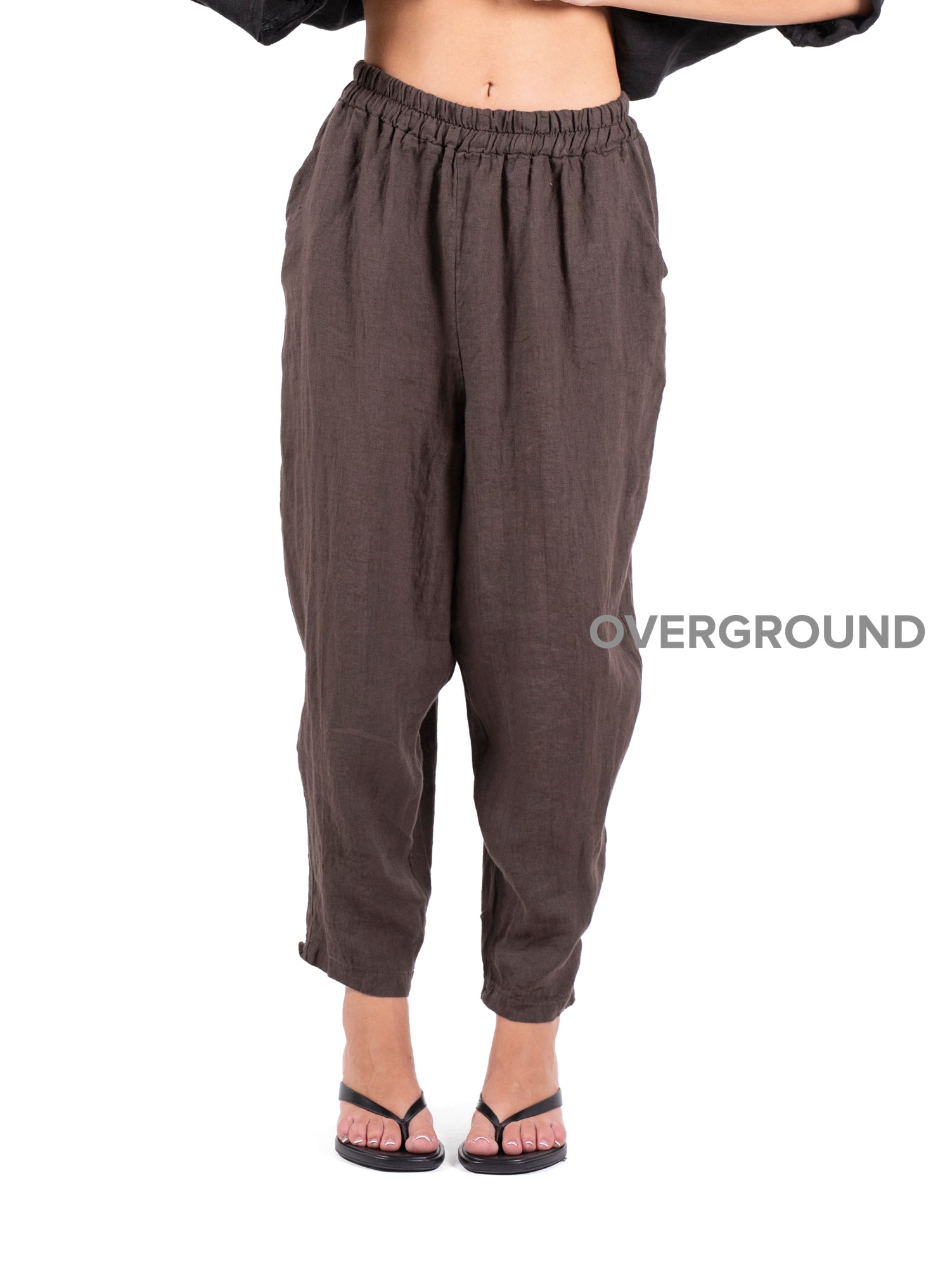 PANTALONE SUPER OVER LINO - OVERGROUND STORE 