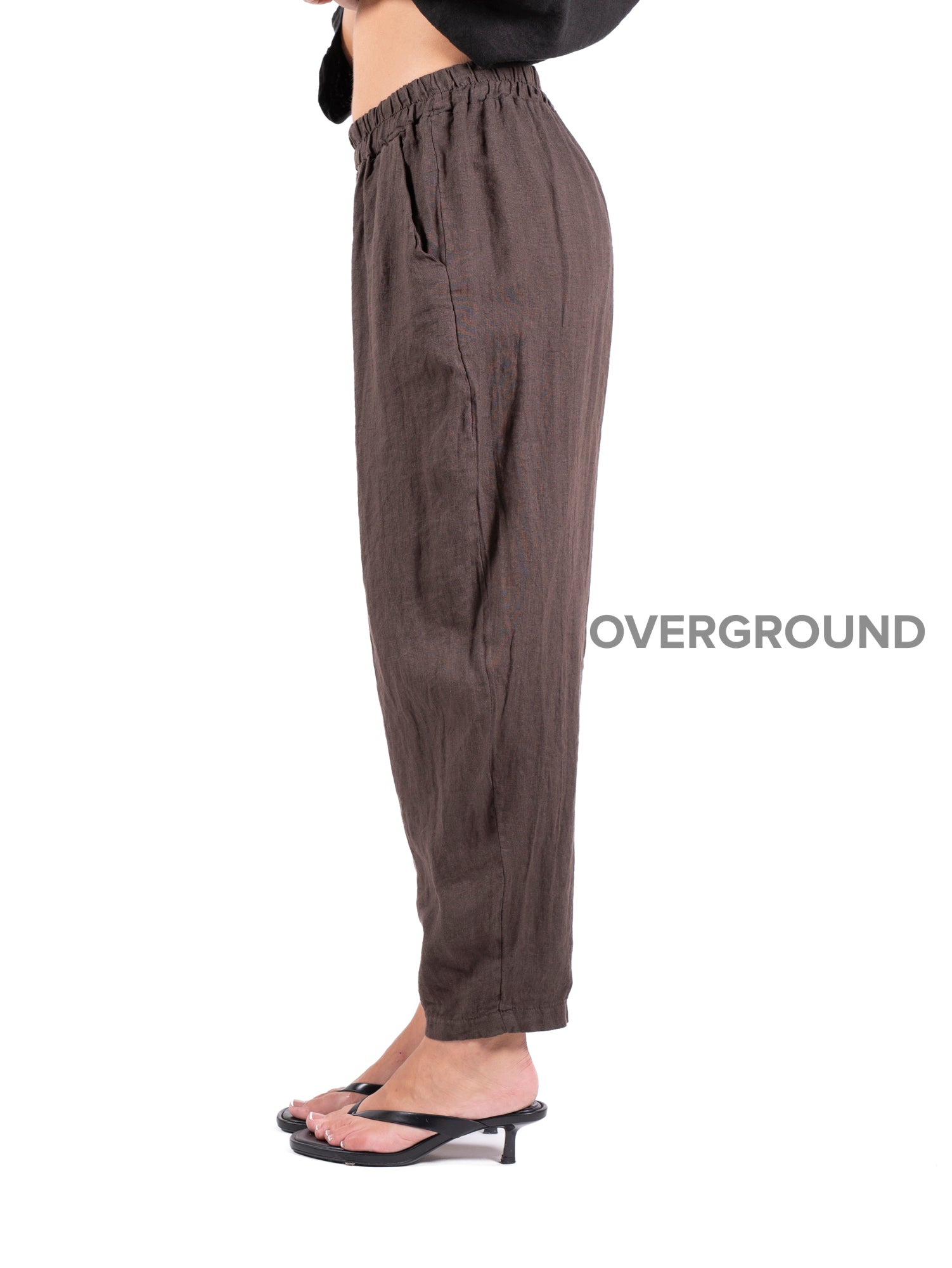 PANTALONE SUPER OVER LINO - OVERGROUND STORE 