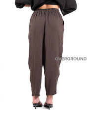PANTALONE SUPER OVER LINO - OVERGROUND STORE 