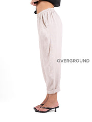 PANTALONE SUPER OVER LINO - OVERGROUND STORE 