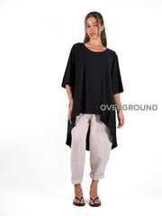 BLUSA SUPER OVER PIU' LUNGA DIETRO - OVERGROUND STORE 