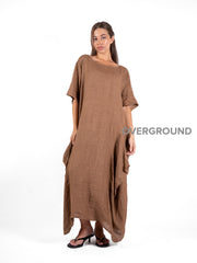 ABITO OVER LUNGO CON TASCHE LATERALI - OVERGROUND STORE 