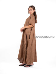 ABITO OVER LUNGO CON TASCHE LATERALI - OVERGROUND STORE 