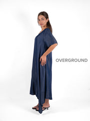 ABITO LUNGO OVER CON TASCHE LATERALI - OVERGROUND STORE 