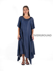 ABITO LUNGO OVER CON TASCHE LATERALI - OVERGROUND STORE 