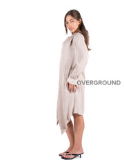 Spolverino sciallato tre bottoni laterali - OVERGROUND STORE 