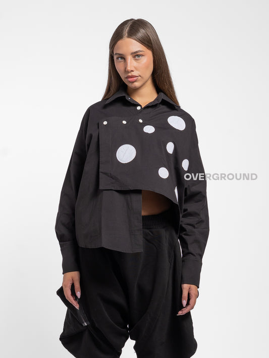 CAMICA ASIMMETRICA CON POIS - OVERGROUND STORE 