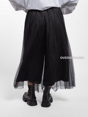 PANTALONE OVER CON BALZE E TULLE - OVERGROUND STORE 