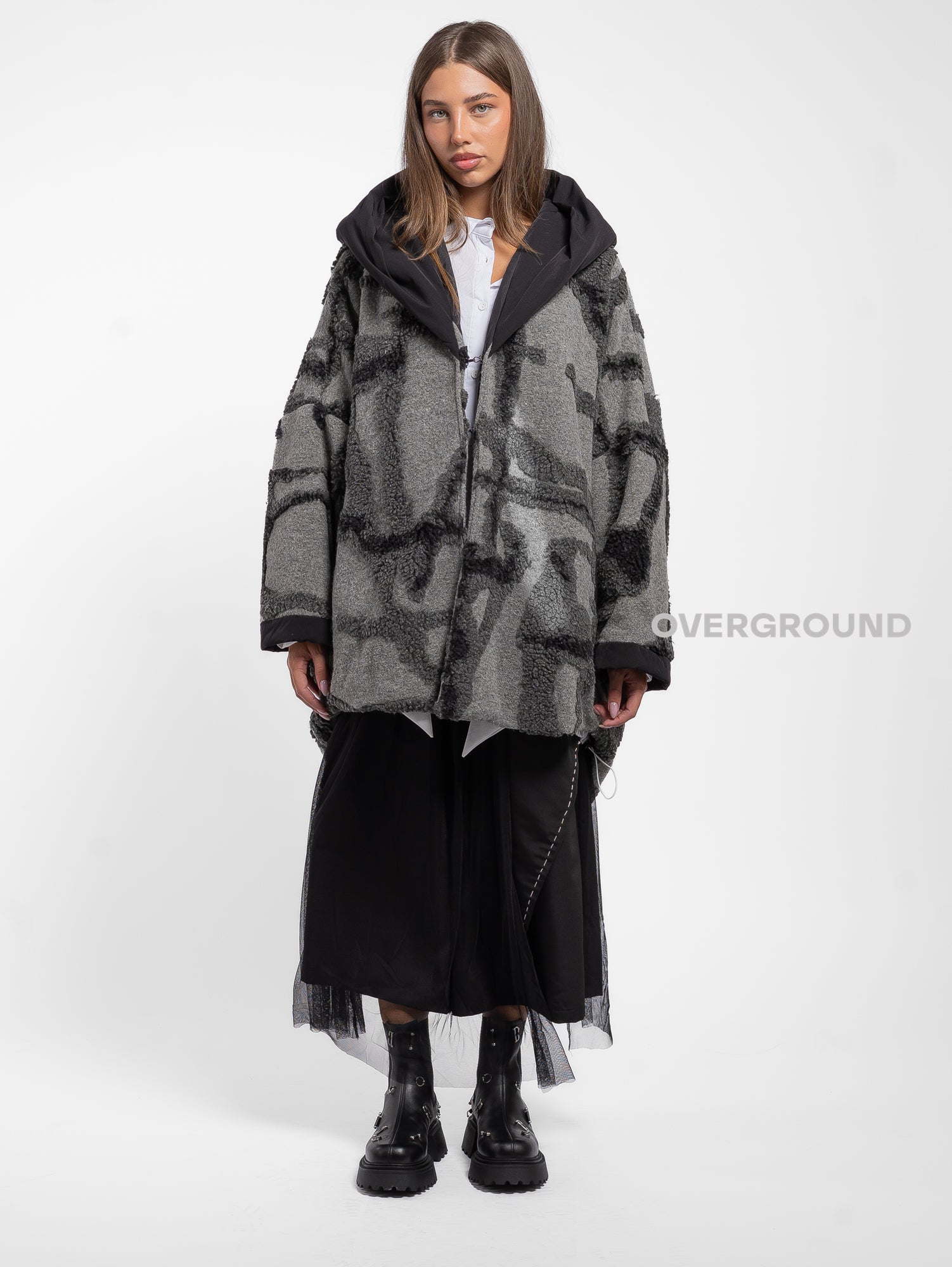 GIACCONE OVER CON CAPPUCCIO - OVERGROUND STORE 