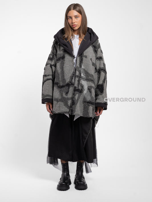 GIACCONE OVER CON CAPPUCCIO - OVERGROUND STORE 