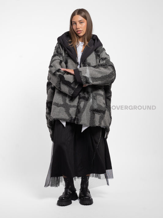 GIACCONE OVER CON CAPPUCCIO - OVERGROUND STORE 