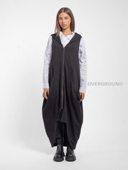 FELPA SMANICATA CON TASCONI DAVANTI - OVERGROUND STORE 