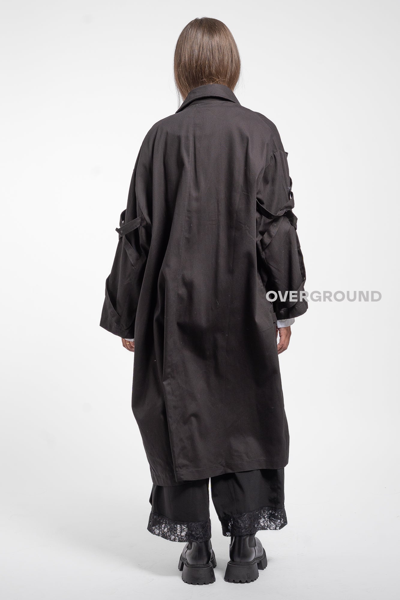 SPOLVERINO LUNGO OVER CON LACCI INTRECCIATI - OVERGROUND STORE 